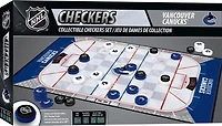 Masterpieces Puzzle Company Vancouver Canucks Checkers Board Game