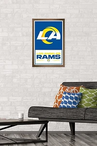 NFL Los Angeles Rams - Logo 21 Wall Poster