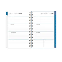 2023 Weekly Monthly Planner, 5x8, Blue Sky, McKenna