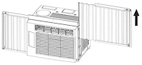 Tosot Climatiseur de fenêtre 6000 BTU avec télécommande