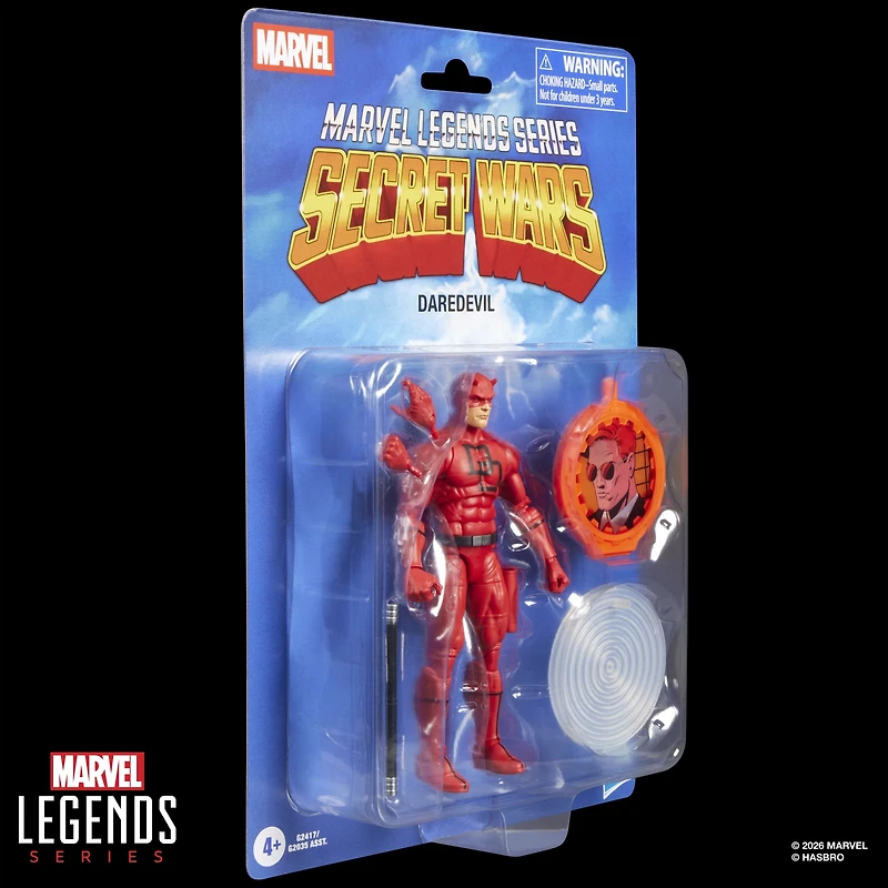 Marvel Legends Series Secret Wars Daredevil, Marvel Comics Collectible 6 Inch Action Figure