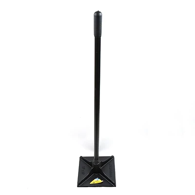 Tamper 10" x 10" With 44" Steel Handle