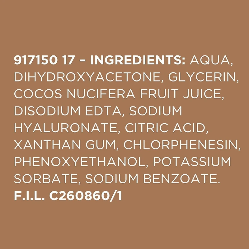 L'Oreal Paris Sublime Bronze Autobronzant Sérum d’éclat pour le visage avec Acide hyaluronique, sans parfum, 30 mL