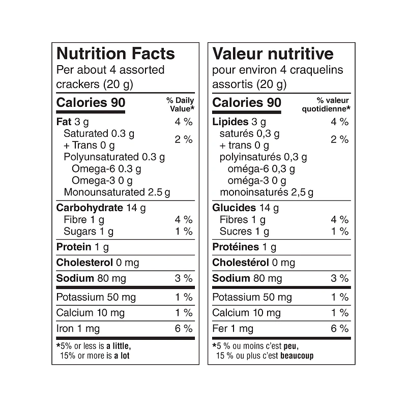 Assortiment de craquelins de qualité supérieure Notre Excellence 250 g (6 variétés)