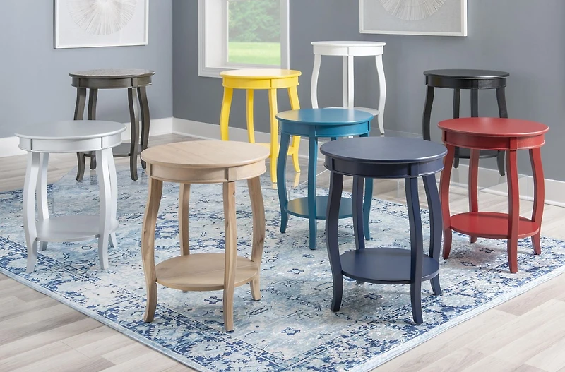 Barclay Side Table, Teal