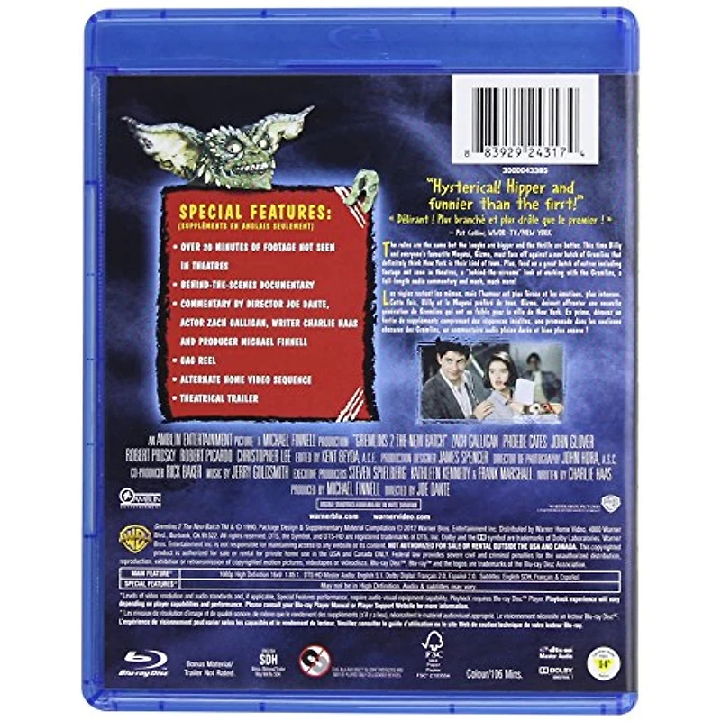 Gremlins 2 : La Nouvelle Génération (Blu-ray)