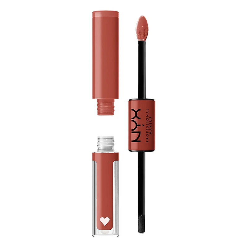 NYX PROFESSIONAL MAKEUP, Shine loud, Couleur pour lèvres haute brillance, longue tenue, Formule vegan - BORN TO HUSTLE (Rose) Couleur haute brillance