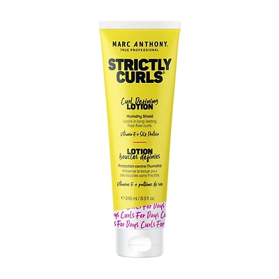 Marc Anthony® Strictly Curls™  Curl Defining Lotion, Hair Gel & Heat Protectant - Shea Butter + Avocado Oil + Vitamin E - 8.3 Fl Oz, Curl Defining Lotion