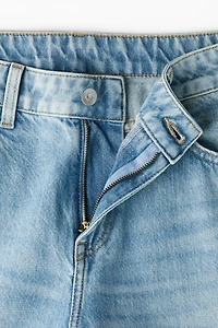 Jean Flottant Taille Basse Jambes Amples