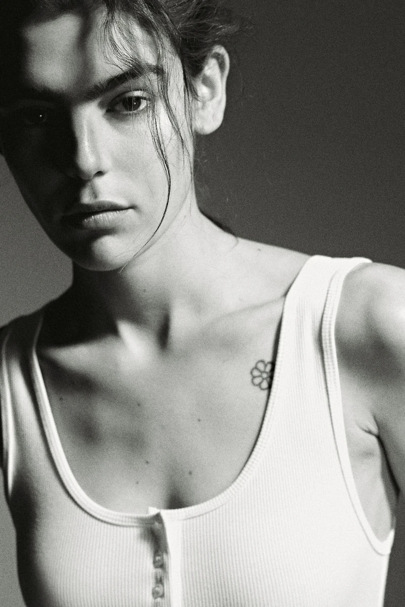 Ribbed Thong Bodysuit