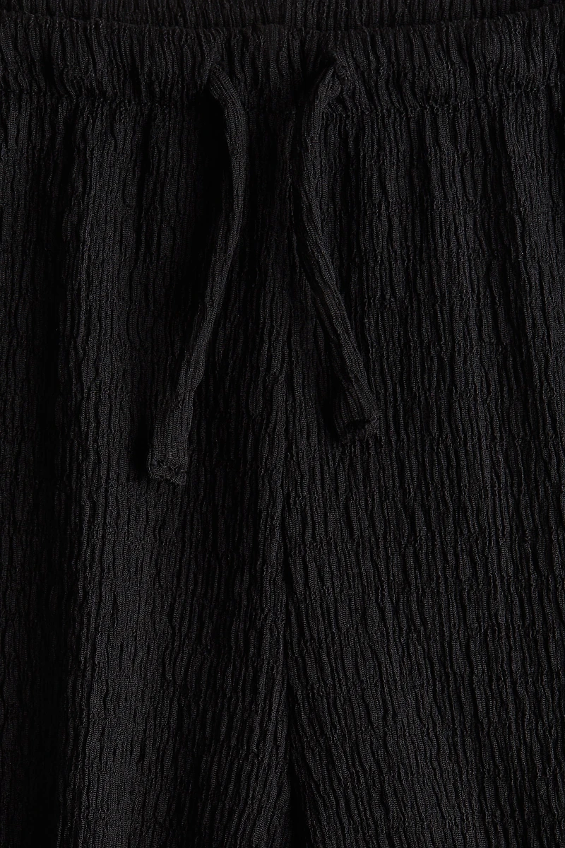 Textured Jersey Pants