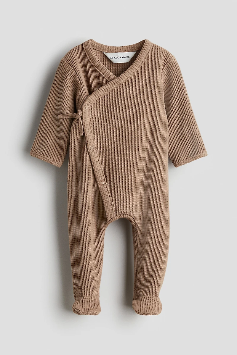 Waffled Cotton Jumpsuit