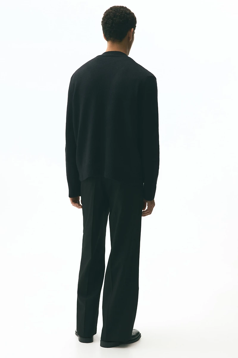 Regular-Fit Brushed Cardigan