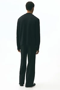 Regular-Fit Brushed Cardigan