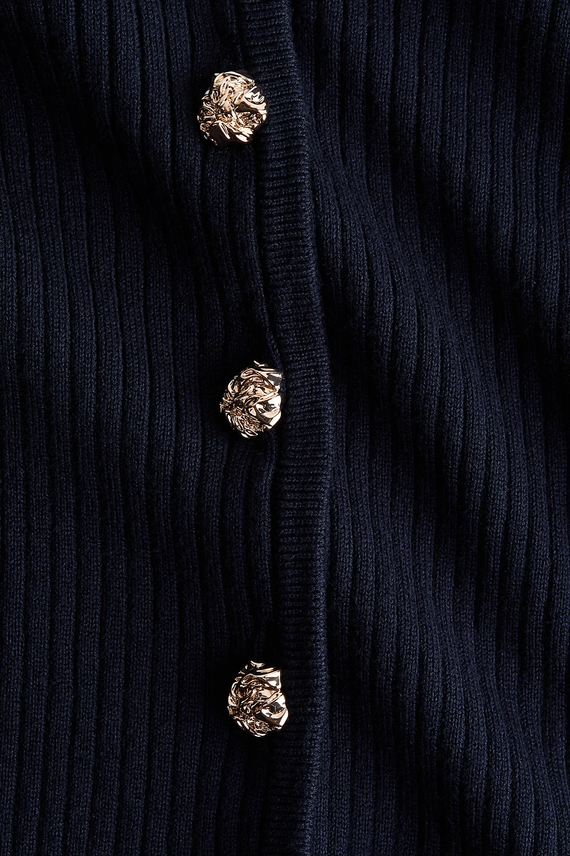 MAMA Rib-Knit Cardigan