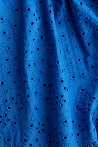 MAMA Eyelet-Embroidered Dress