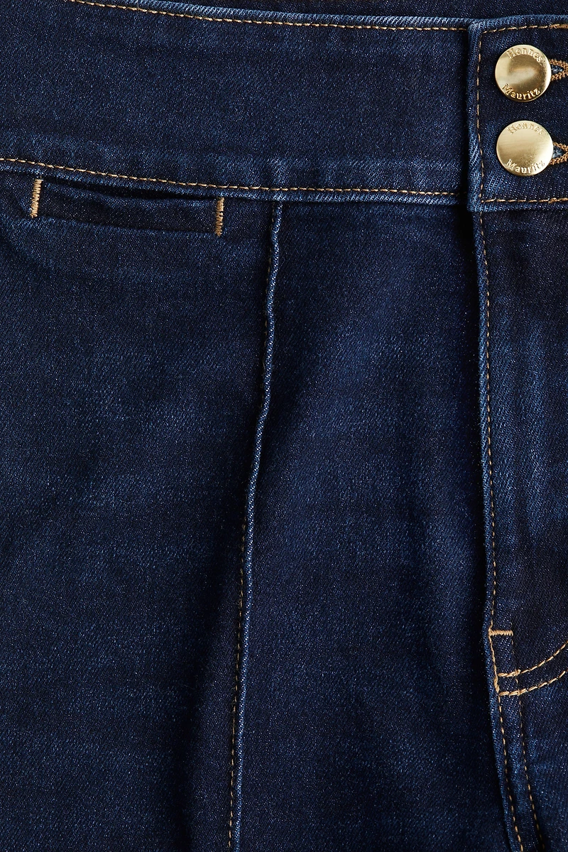 Skinny High Capri Jeans