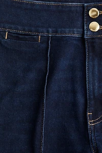 Skinny High Capri Jeans
