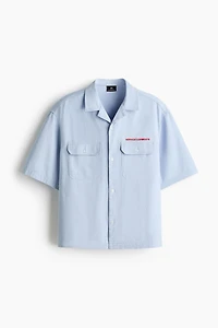 Relaxed-Fit Short-Sleeved Utility Shirt