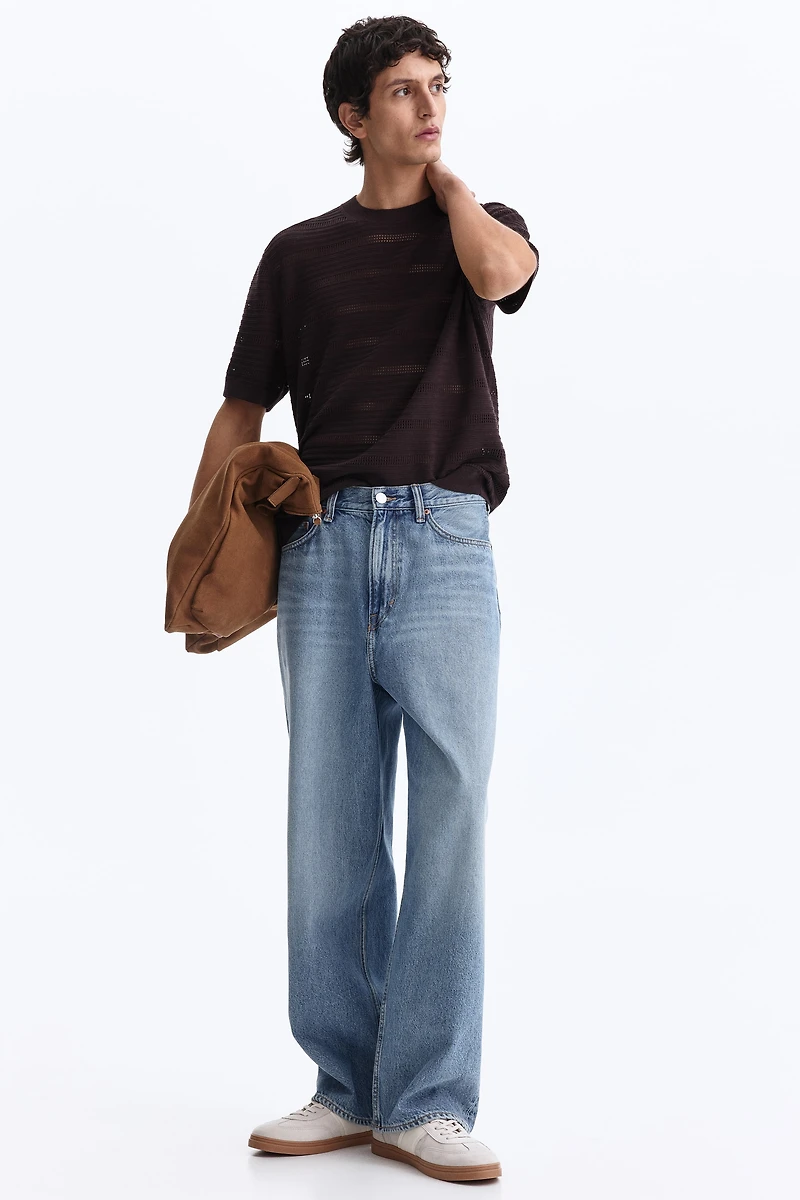 T-shirt près du corps en tricot