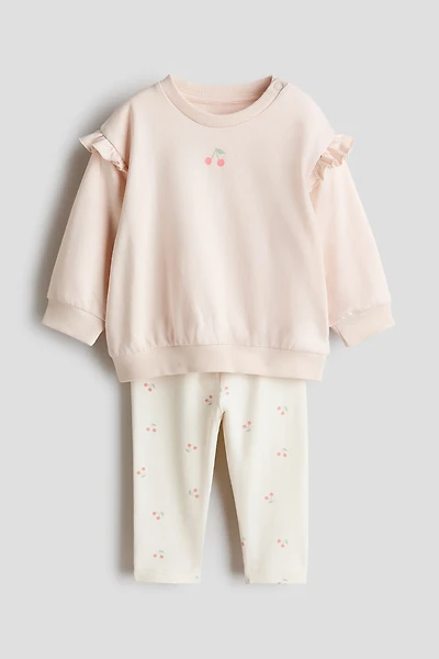2-piece Sweatshirt and Leggings Set