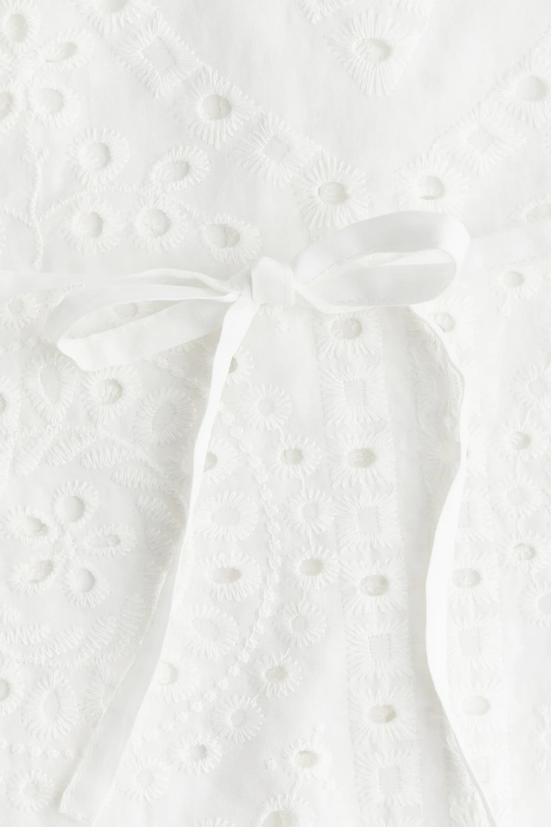 Blouse MAMA Before & After en broderie anglaise