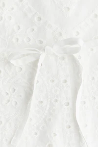 Blouse MAMA Before & After en broderie anglaise