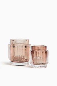 Glass Candle Holder