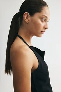 Asymmetric Halterneck Top