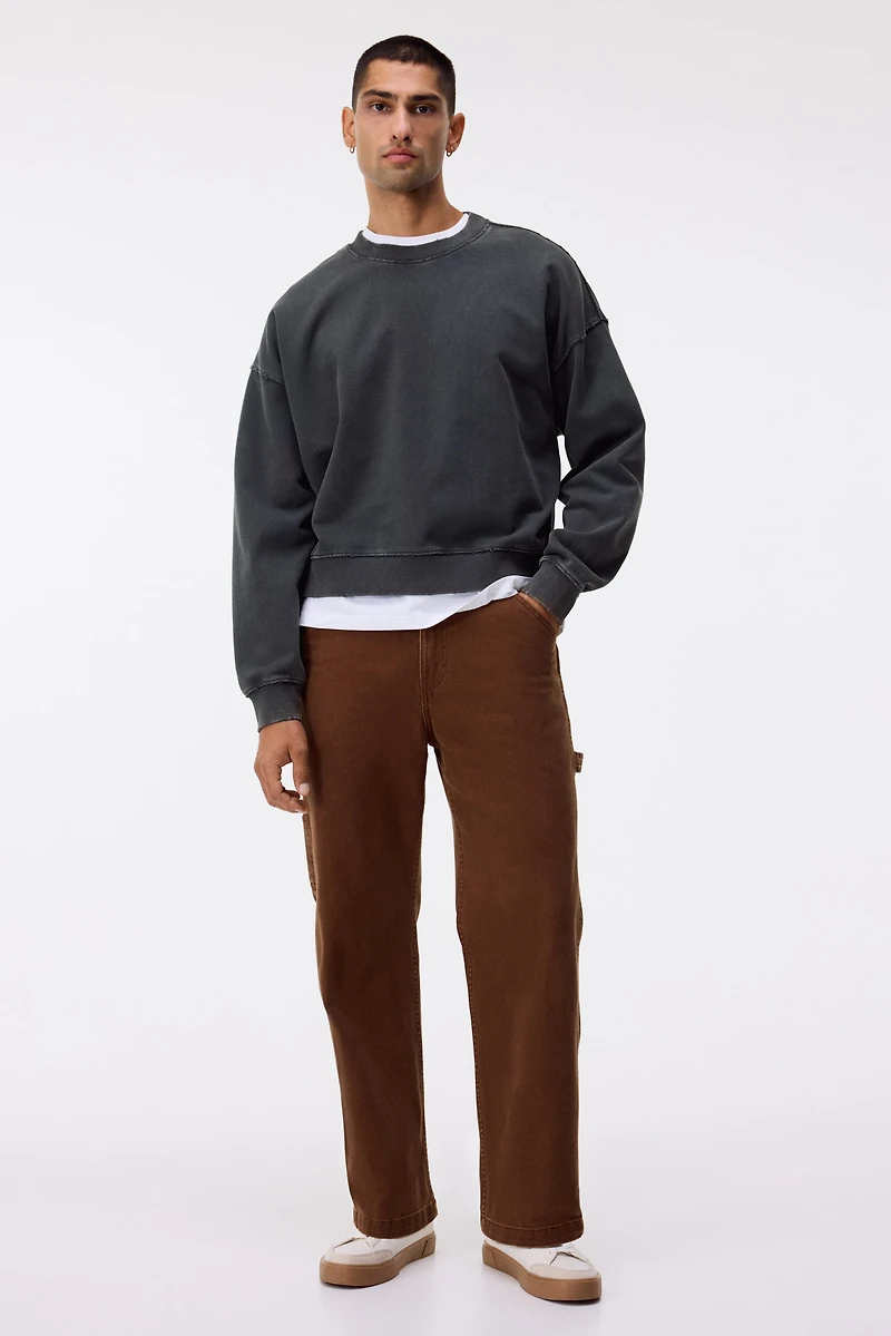 Chandail délavé très ample