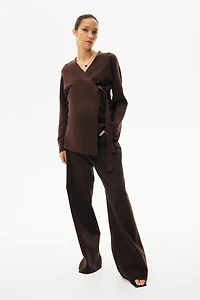 MAMA Chandail croisé Before & After