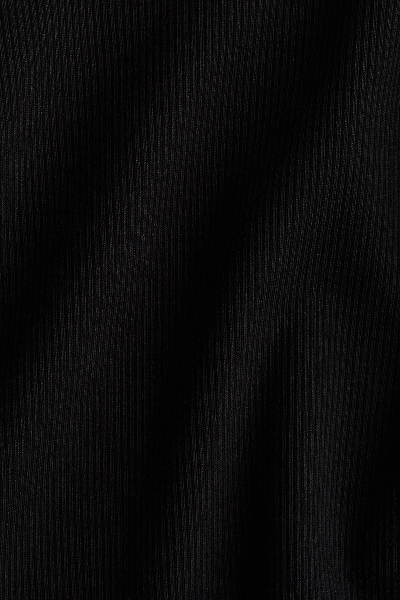 Ribbed Cotton Top
