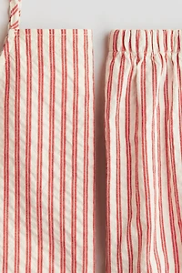 2-Piece Cotton Strappy Top and Shorts Set
