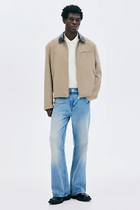 Slim-Fit Textured-Knit Polo Shirt