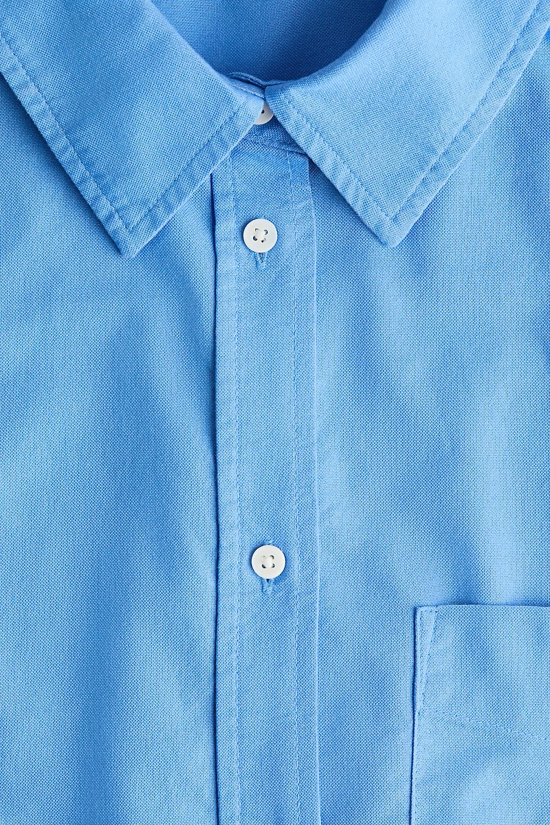 Oversized Poplin Shirt