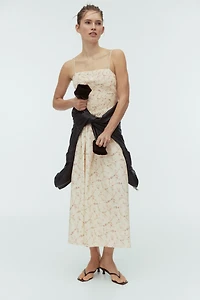 Smocked Cotton Dress