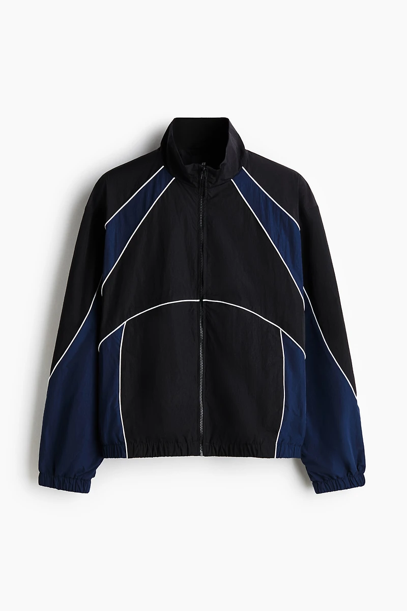 Color-Block Track Jacket