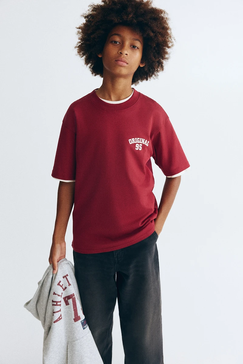 Loose-Fit Printed T-Shirt