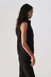 Regular-Fit Fleece Sports Vest