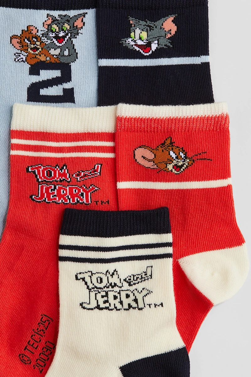 5-pack Patterned Socks