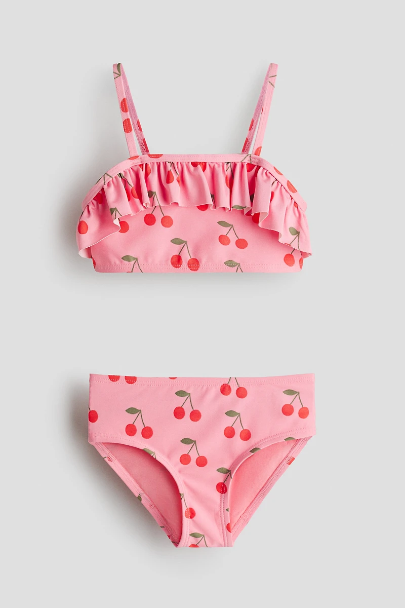 Ruffle-Trimmed Two-Piece Swimsuit