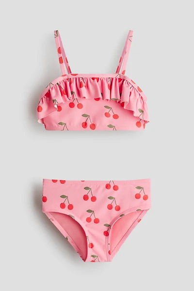 Ruffle-Trimmed Two-Piece Swimsuit