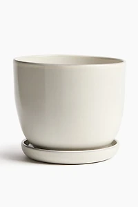 Pot de fleurs en terracotta