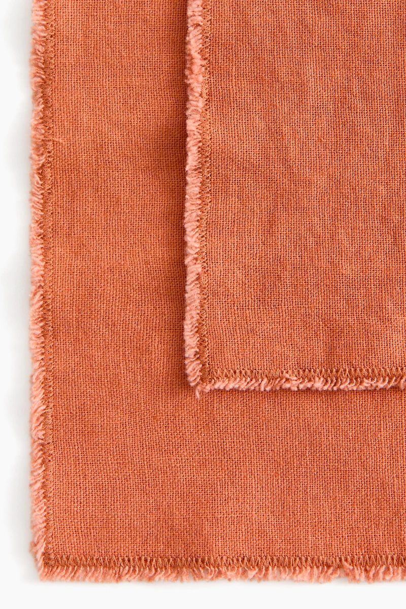 2-Pack Linen-Blend Placemats