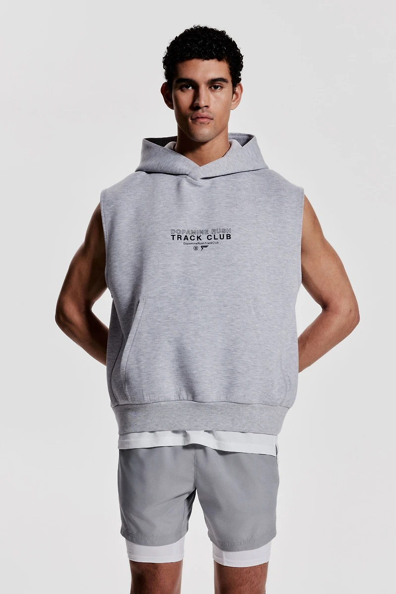 Kangourou sport sans manches ample DryMove™