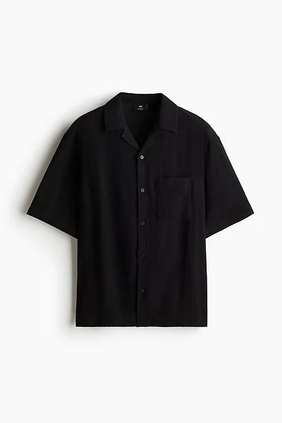 Regular-Fit Crinkled Resort Shirt