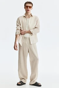 Relaxed-Fit Linen Shirt