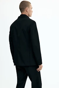 Veste de smoking Slim Fit en laine mélangée