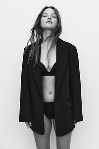 Soft-Cup Microfiber Push-Up Bra