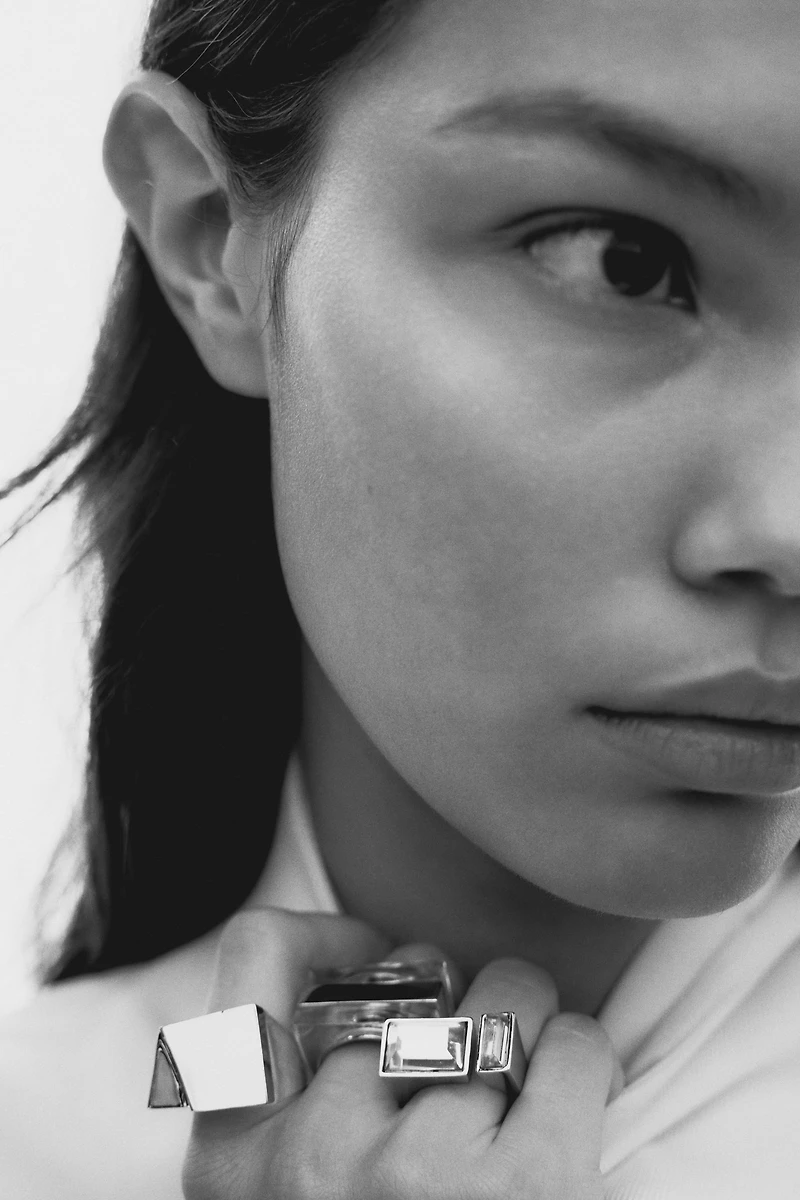 3-Pack Statement Rings